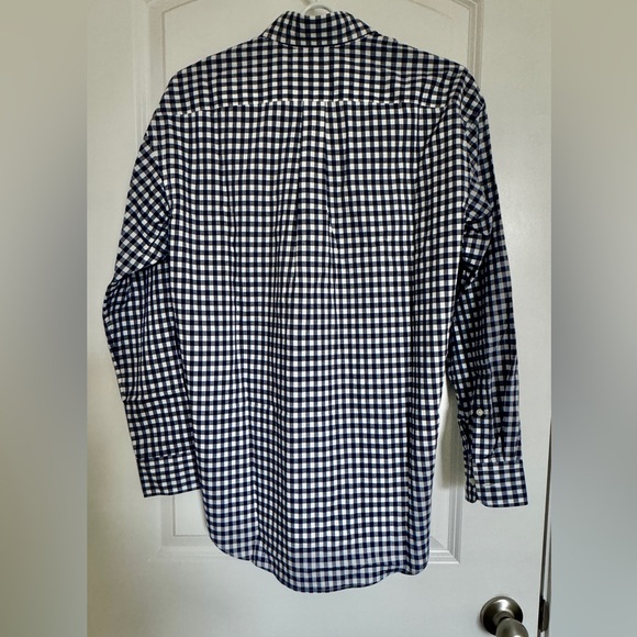 Ralph Lauren Navy Blue Gingham shirt brand new with tags - Picture 2 of 3